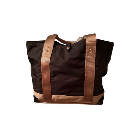 Franco Sarto Dark Brown Mini Tote with Gold accents multiple pockets 16”x11”x4" - Picture 14 of 16